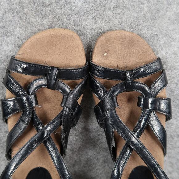 Aerology by Aerosoles Shoes Womens 6 Sandals Slingback Wedge Open Toe Comfort - Picture 6 of 11